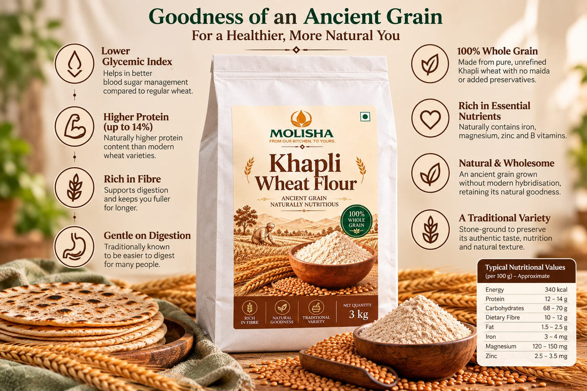 Khapli Wheat Flour